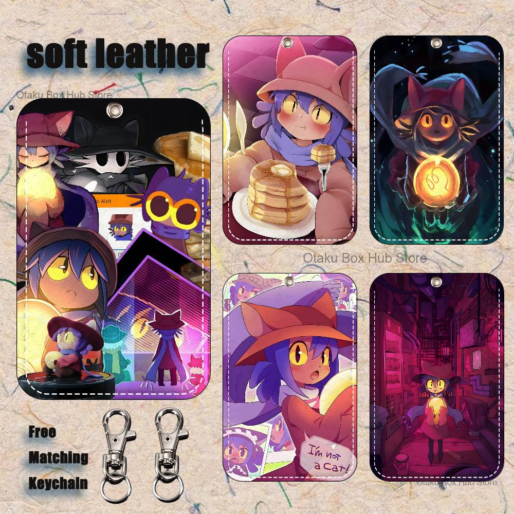 Leather Work - Anime N-Niko O-OneshotS Brelok-Etui na Karty