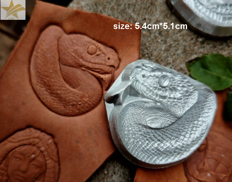 Leatherwork Flowers - Wzór Węża Maidush, Ręcznie Robiona, Unikalna,