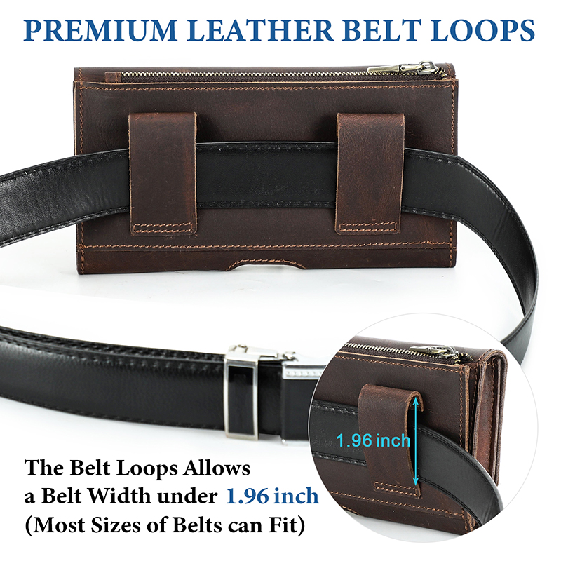 Skórzana torba na talię ze skó – Leatherwork Fasteners recenzja i cena