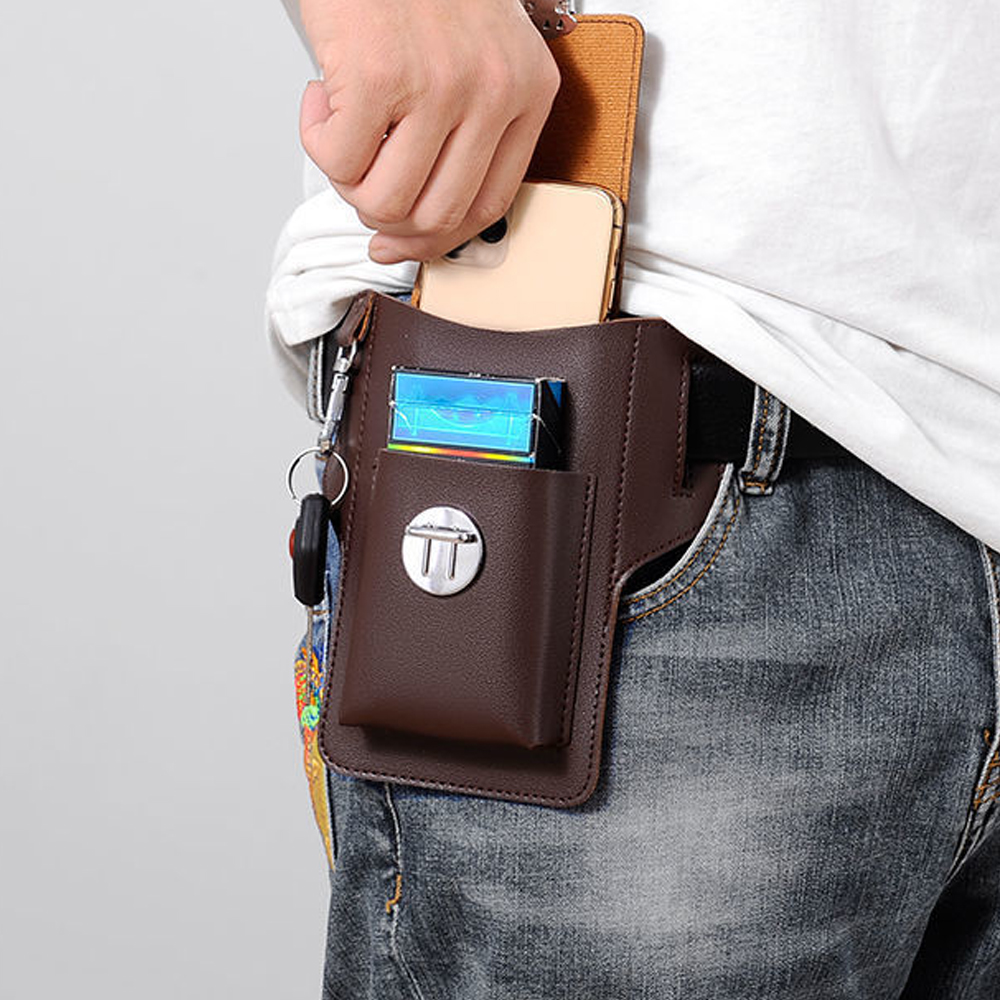 Nowa męska saszetka na pas, et – Leatherwork Fasteners recenzja i cena