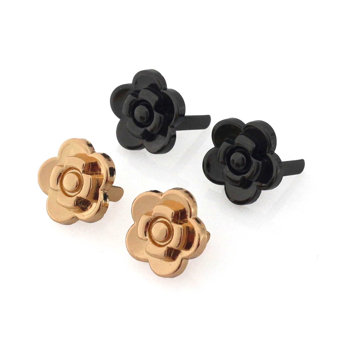 2 sztuk Metal Rose kształt kwi – Leatherwork Flowers recenzja i cena