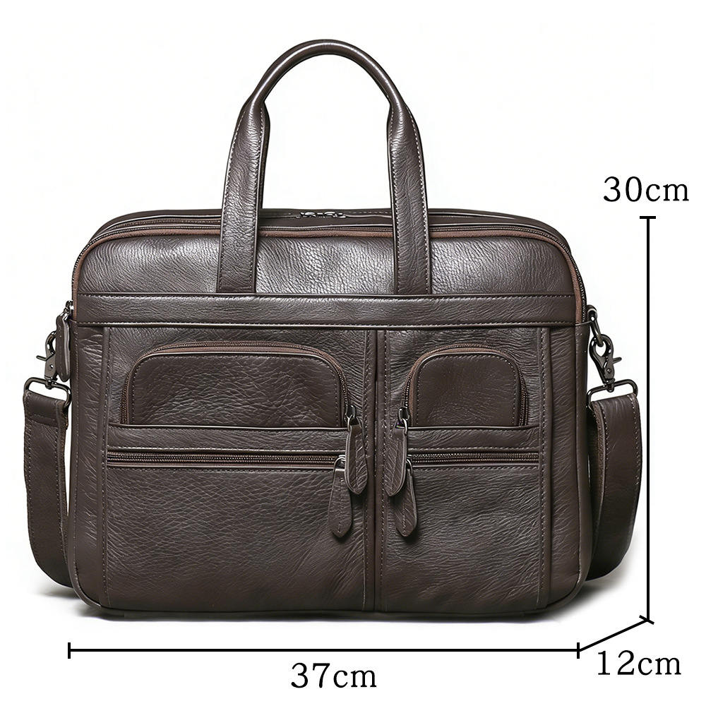 Męska torba na laptopa z prawd – Leather Work Laptop Bag recenzja i cena
