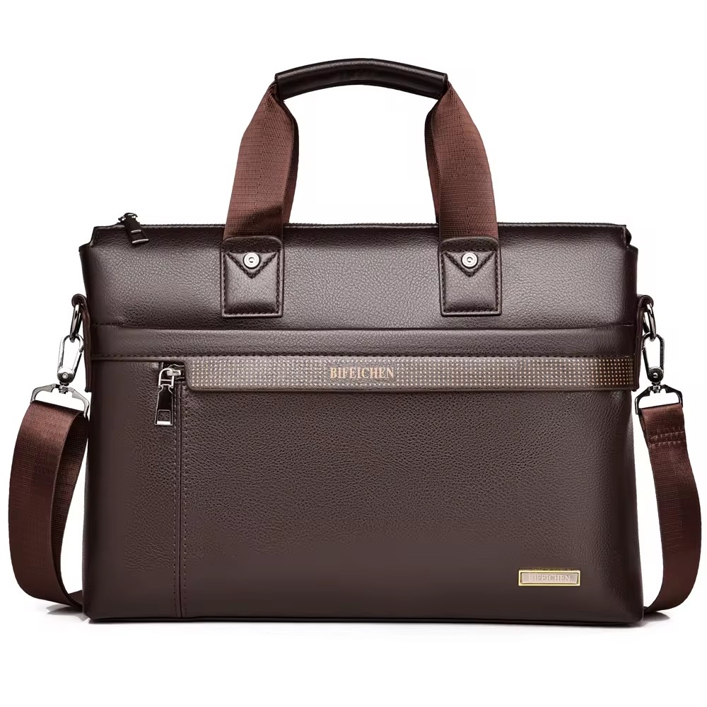 2026 Nowa męska teczka bizneso – Leather Work Laptop Bag recenzja i cena