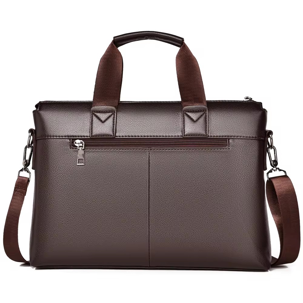 2026 Nowa męska teczka bizneso – Leather Work Laptop Bag recenzja i cena