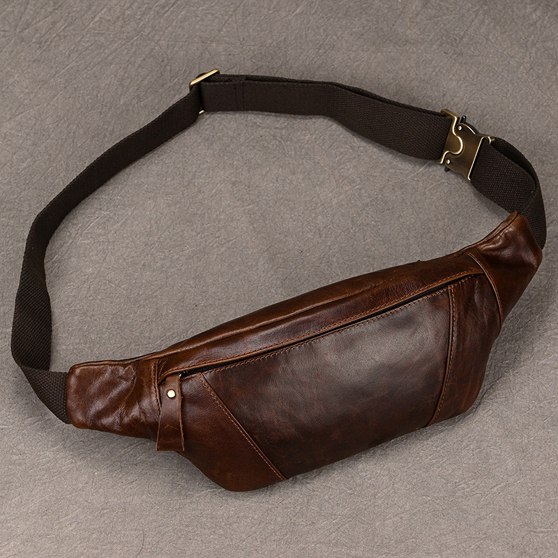 Męskie skórzane torby na klatk – Leatherwork Fasteners recenzja i cena