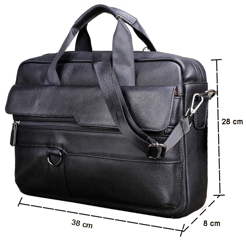 Duża męska torebka z prawdziwe – Leather Work Laptop Bag recenzja i cena