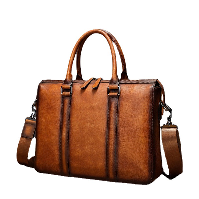 Teczka biznesowa YETTIES z naj – Leather Work Laptop Bag recenzja i cena