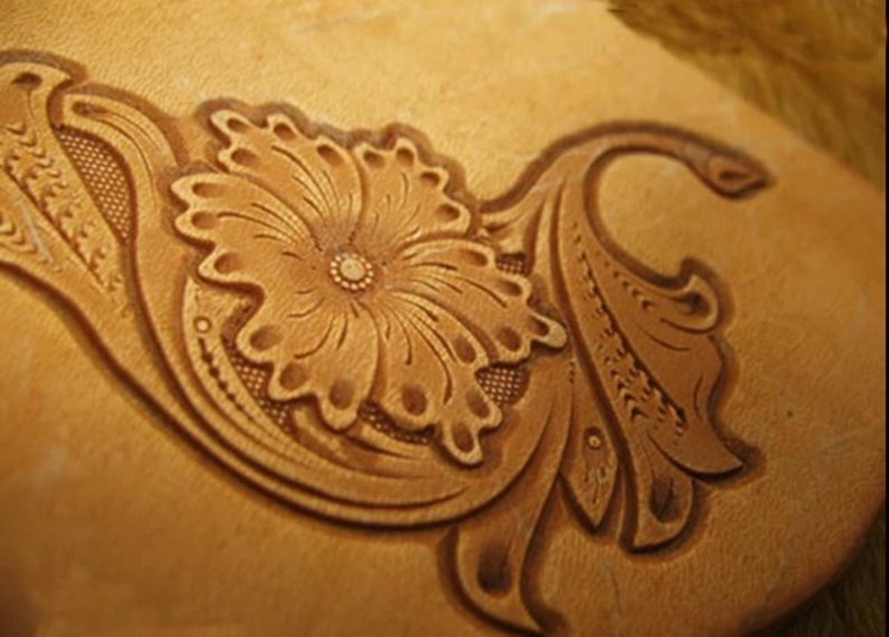 Skórzana forma do grawerowania – Leatherwork Flowers recenzja i cena