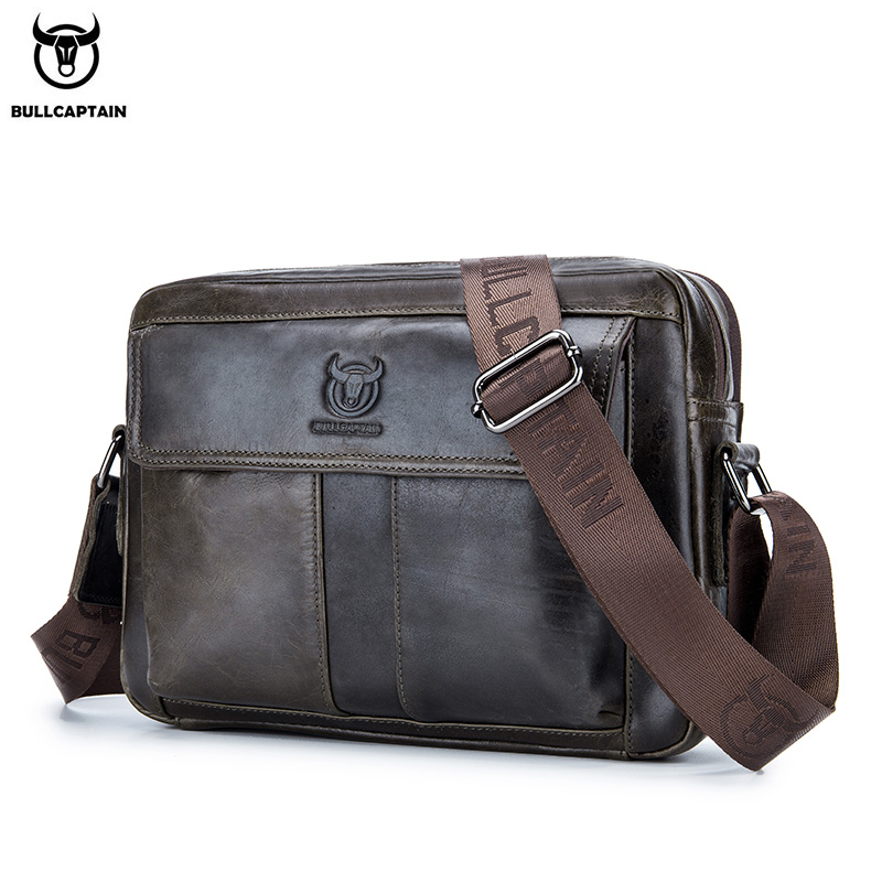 BULLCAPTAIN Męska torba na ram – Leather Work Laptop Bag recenzja i cena