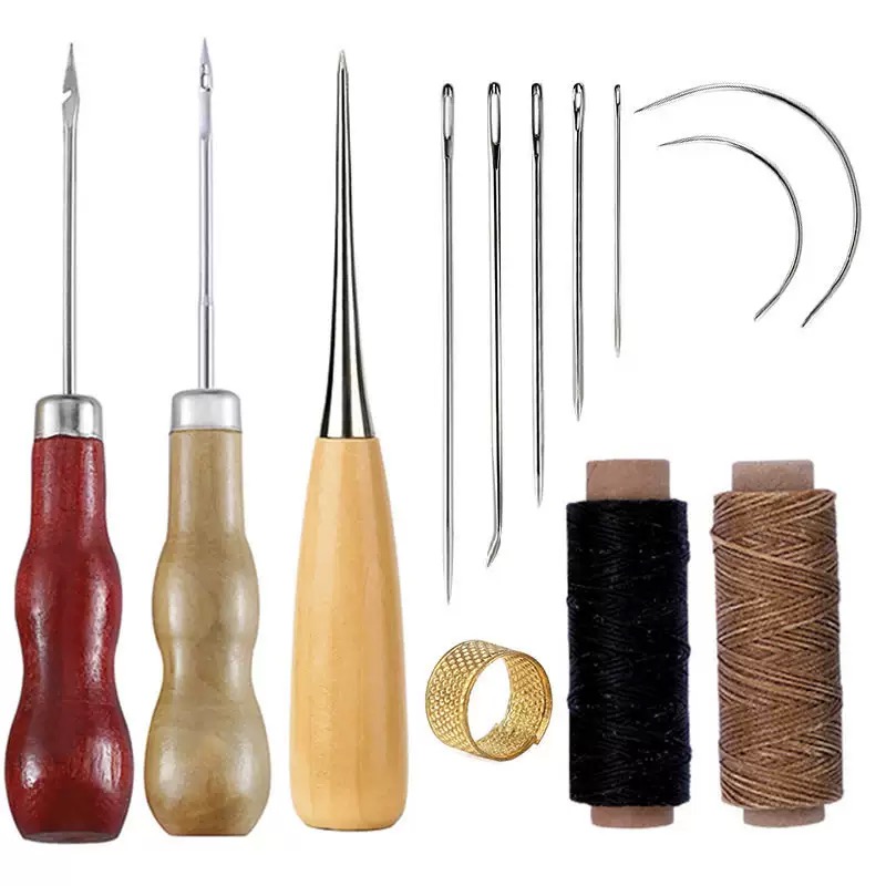 13-częściowy zestaw do szycia  – Leatherwork Awl recenzja i cena