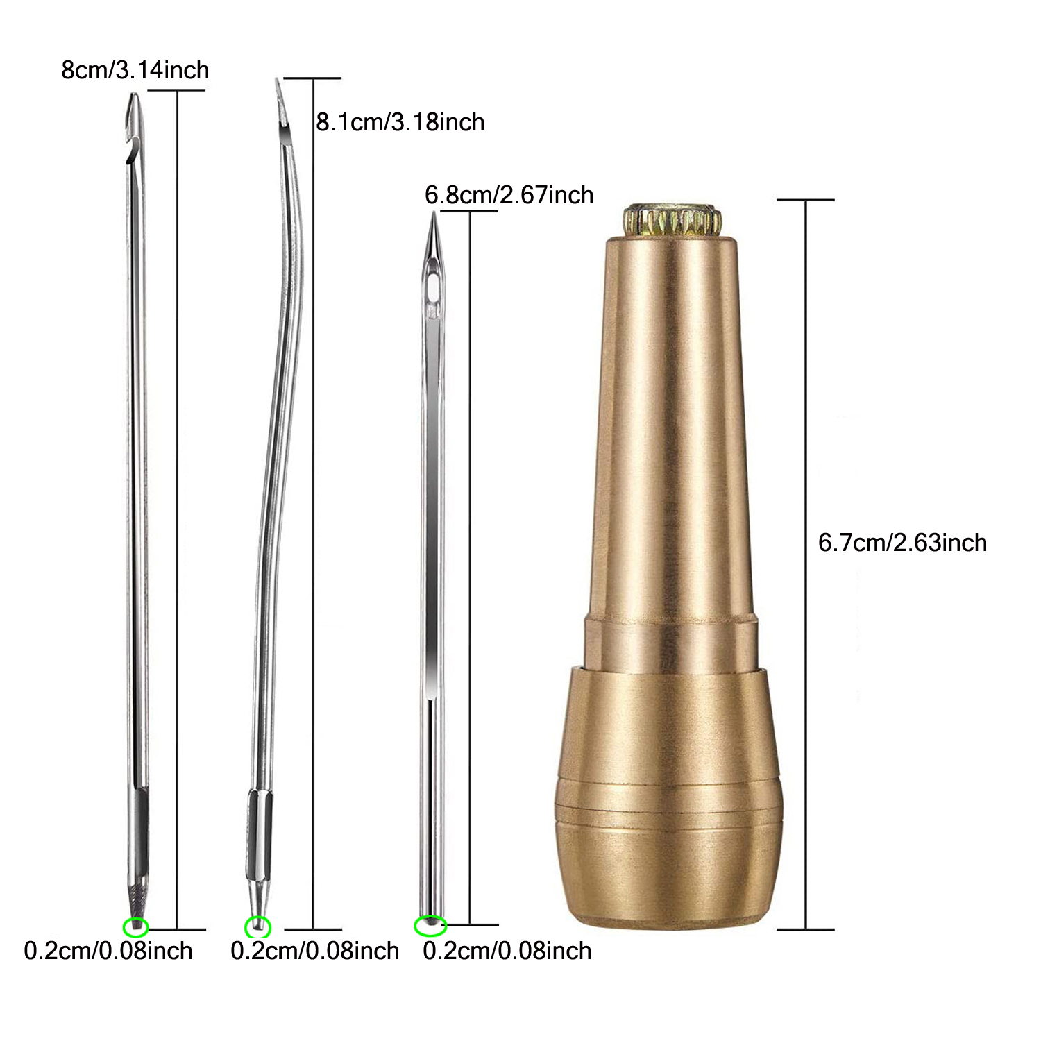 Zestaw do szycia skóry DIY Szy – Leatherwork Awl recenzja i cena