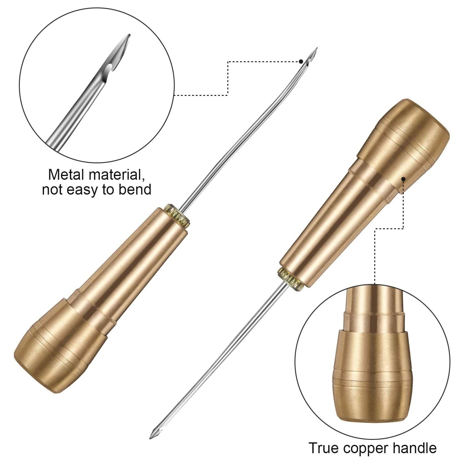 Zestaw do szycia skóry DIY Szy – Leatherwork Awl recenzja i cena