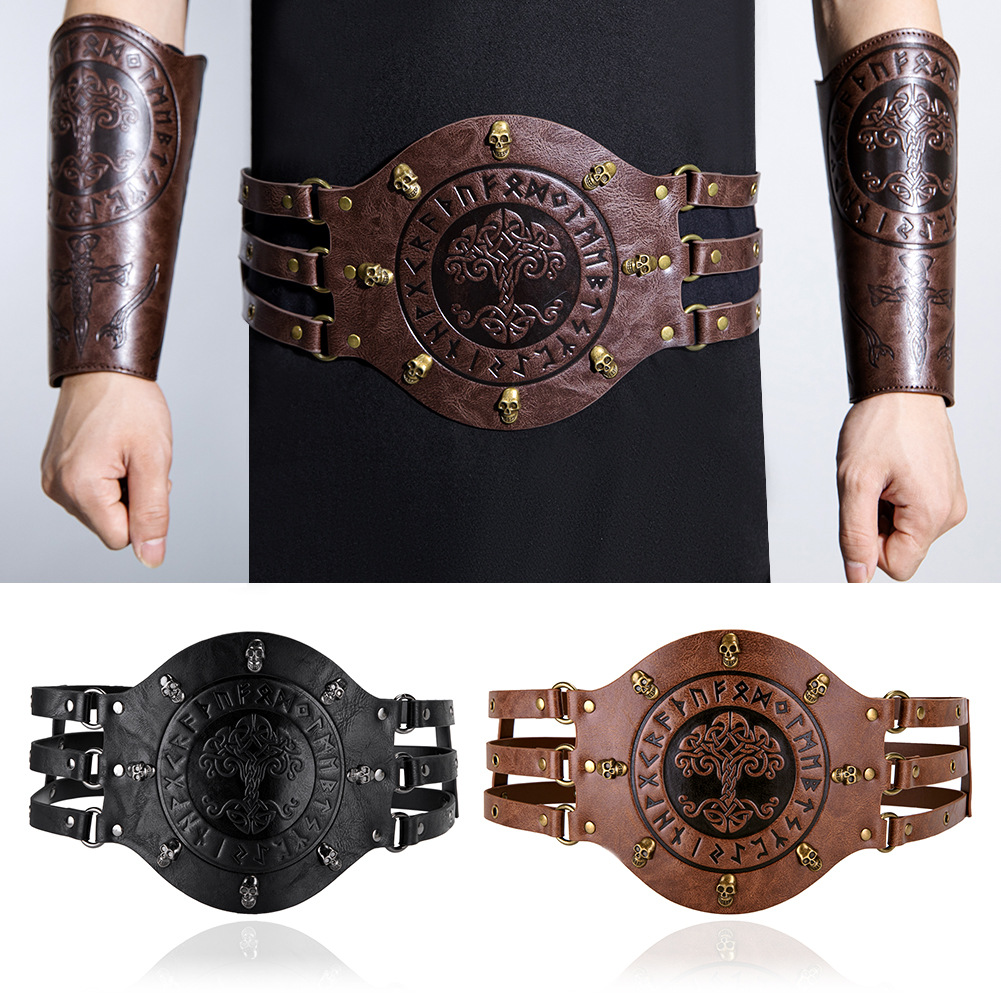 Szeroki średniowieczny pas-gor – Leatherwork Fasteners recenzja i cena