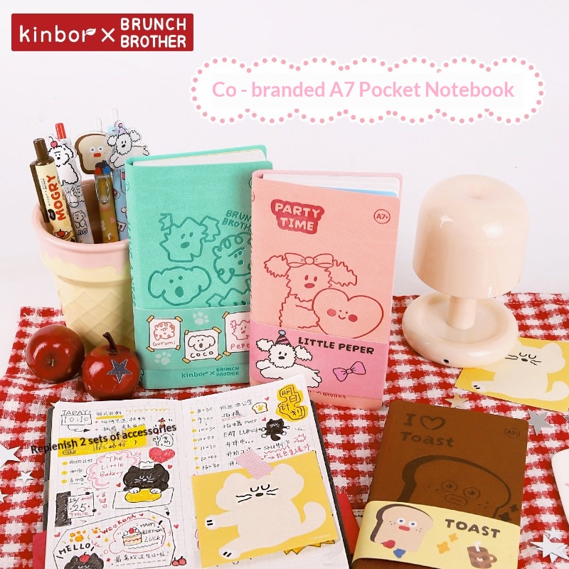 Kinbor Śliczny Kreskówkowy Not – Leather Work Diary recenzja i cena