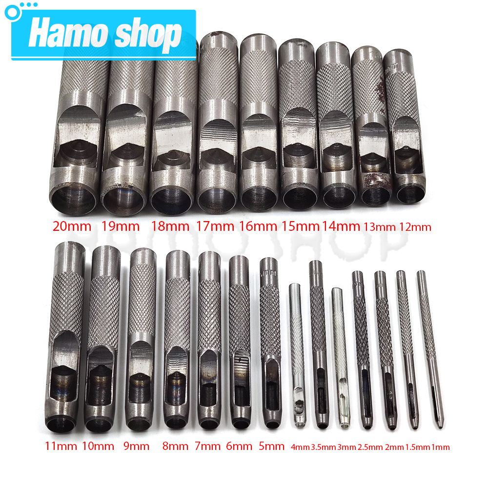 1.0mm-25mm wszystkie rozmiary  – Leatherwork Punch recenzja i cena