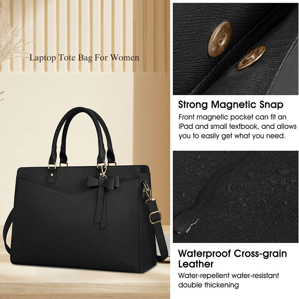 Torba na laptopa dla kobiet 15 – Leather Work Laptop Bag recenzja i cena