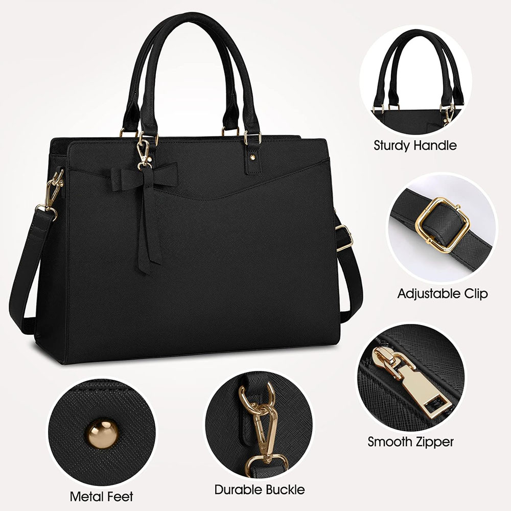 Torba na laptopa dla kobiet 15 – Leather Work Laptop Bag recenzja i cena