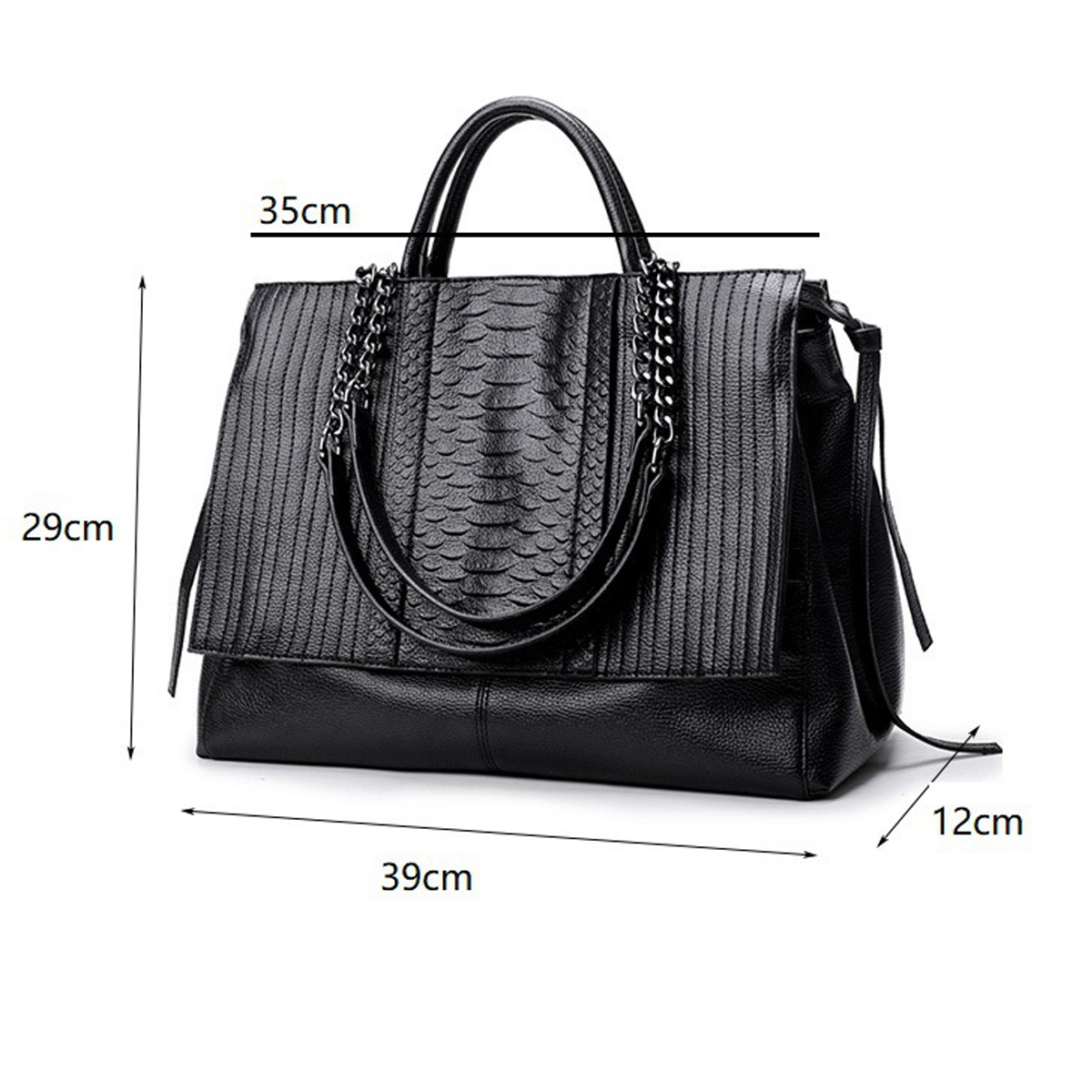 Elegancka torba typu tote z za – Leather Work Laptop Bag recenzja i cena