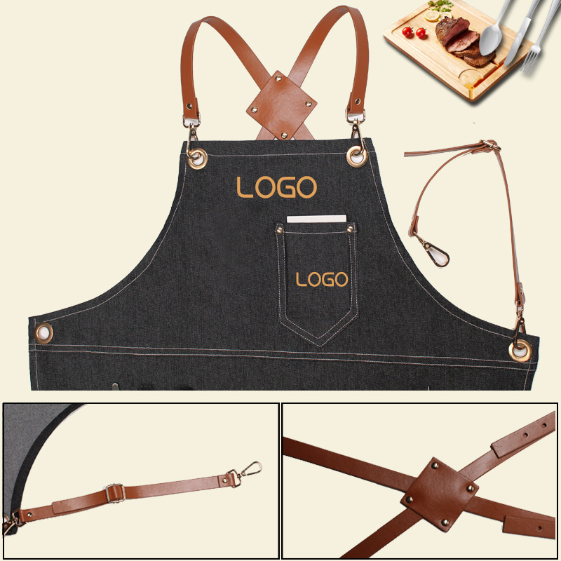 Fartuch roboczy z denimu z pas – Leatherwork Apron recenzja i cena