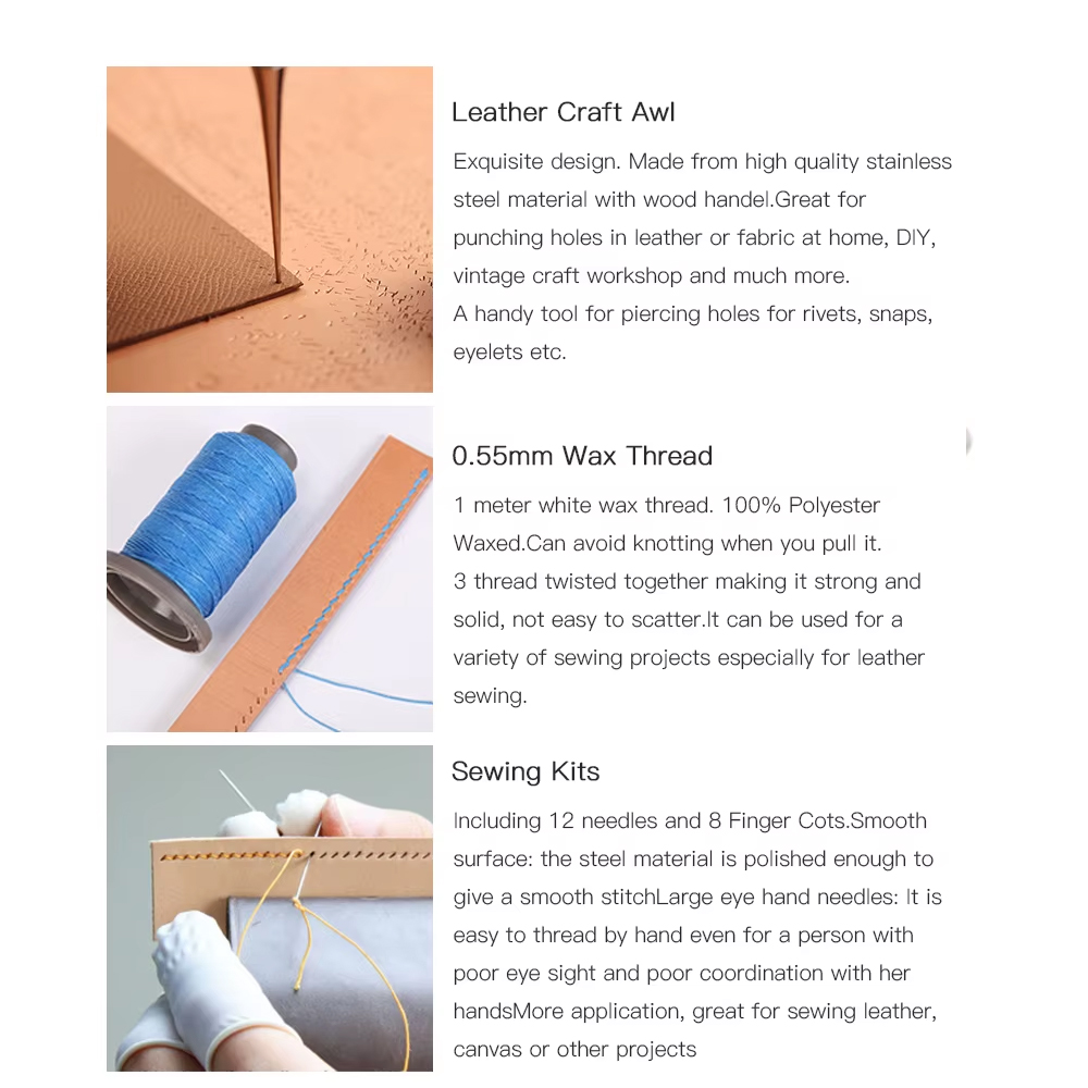 WUTA profesjonalny zestaw narz – Leatherwork Punch recenzja i cena
