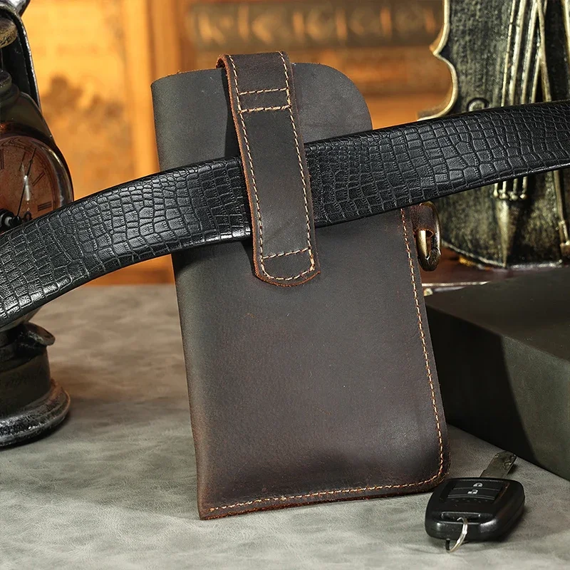 Męska torba na telefon komórko – Leatherwork Fasteners recenzja i cena