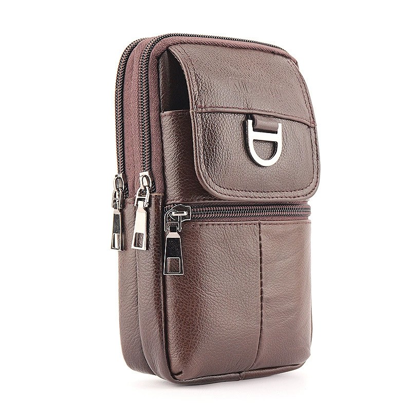 Męska skórzana torba na pas -  – Leatherwork Fasteners recenzja i cena
