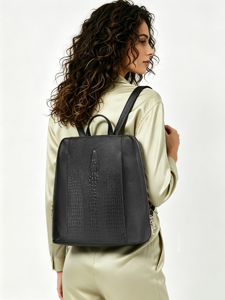 Plecak damski Zency ze skóry k – Leather Work Laptop Bag recenzja i cena